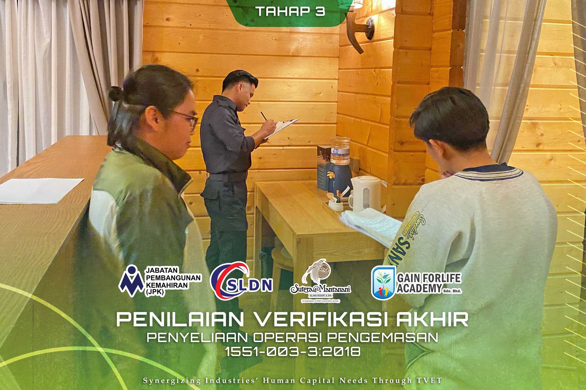 Final Exam Verification (SLDN) - Housekeeping Operation Supervision